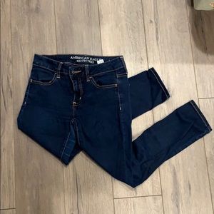 American Eagle Cropped Jeggings Size 4